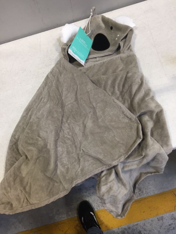 Photo 2 of 25"x50" Koala Hooded Towel - Pillowfort™
