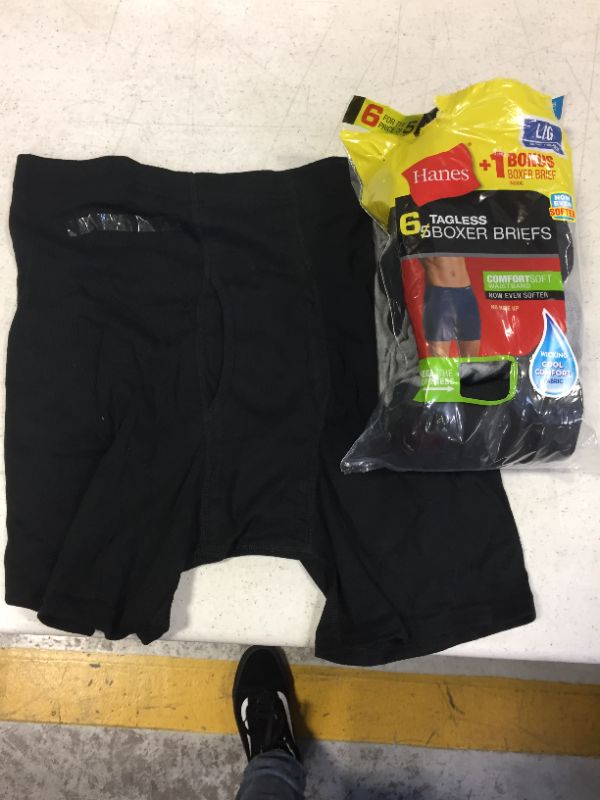 Photo 2 of Hanes Men's Boxer Briefs
L