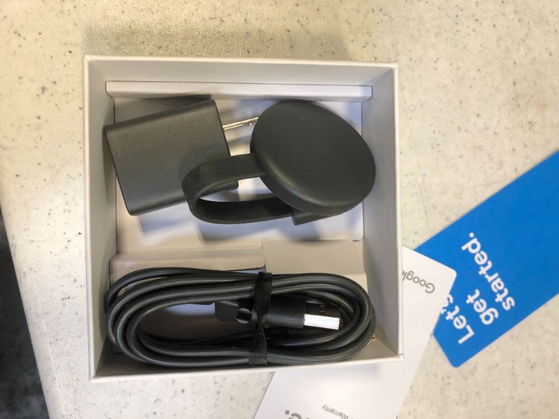 Photo 1 of Google Chromecast - Charcoal (3rd Generation)
