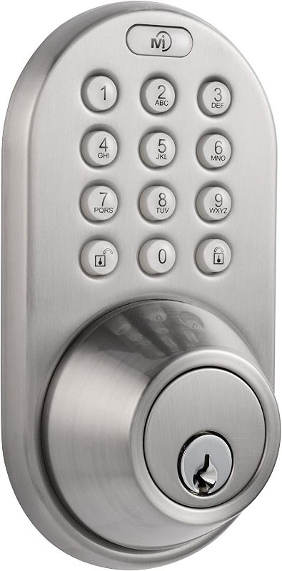 Photo 1 of MiLocks DF-02SN Electronic Keyless Entry Touchpad Deadbolt Door Lock
