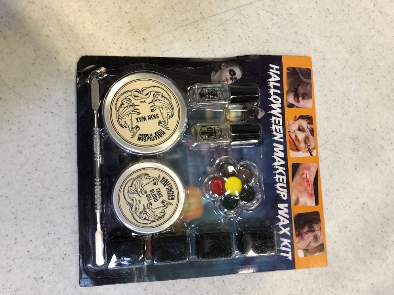 Photo 1 of halloween special makeup kit wax