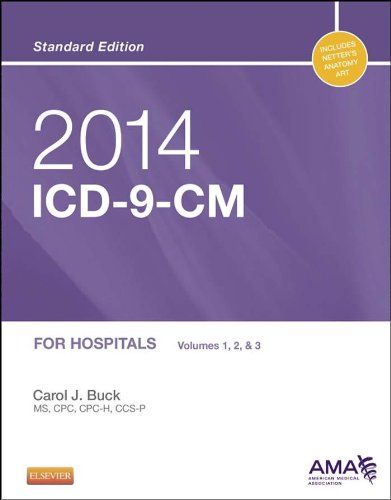 Photo 1 of 2014 ICD-9-CM for Hospitals, Volumes 1, 2 and 3 Standard Edition - E-Book (Buck, ICD-9-CM Vols 1,2&3 Standard Edition)
very used