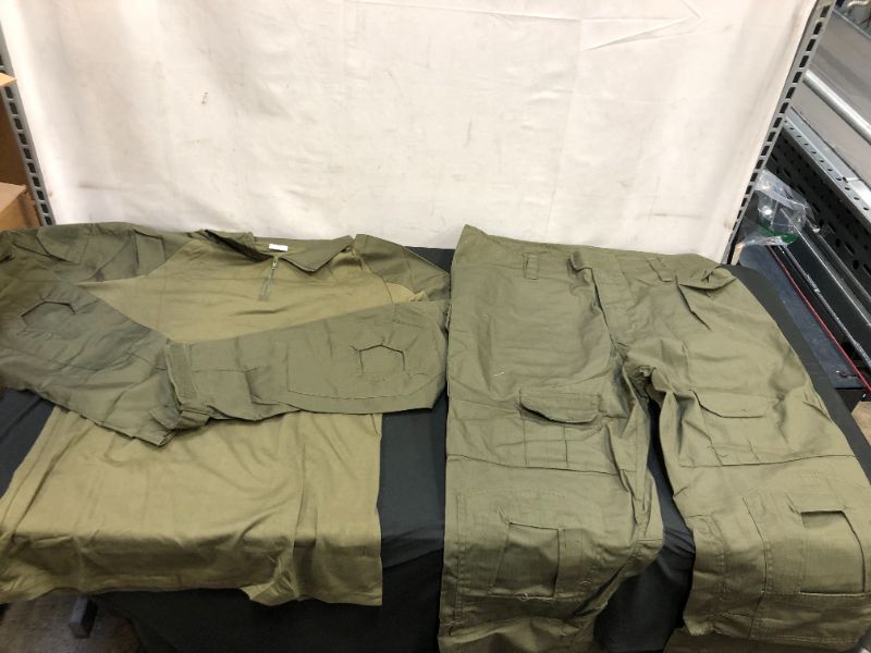 Photo 1 of  Size 3XL Hunting Pants G3 Suit Tactical Military Uniform Multicam Forces Suit Combat Shirt Pants Tactics Airsoft Militaire With Pads
