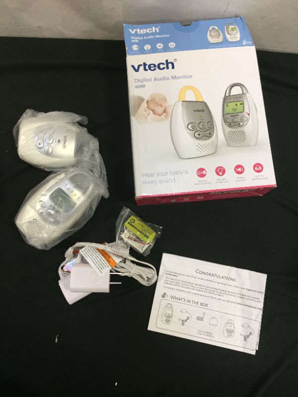 Photo 2 of VTech DM221 Audio Baby Monitor with up to 1