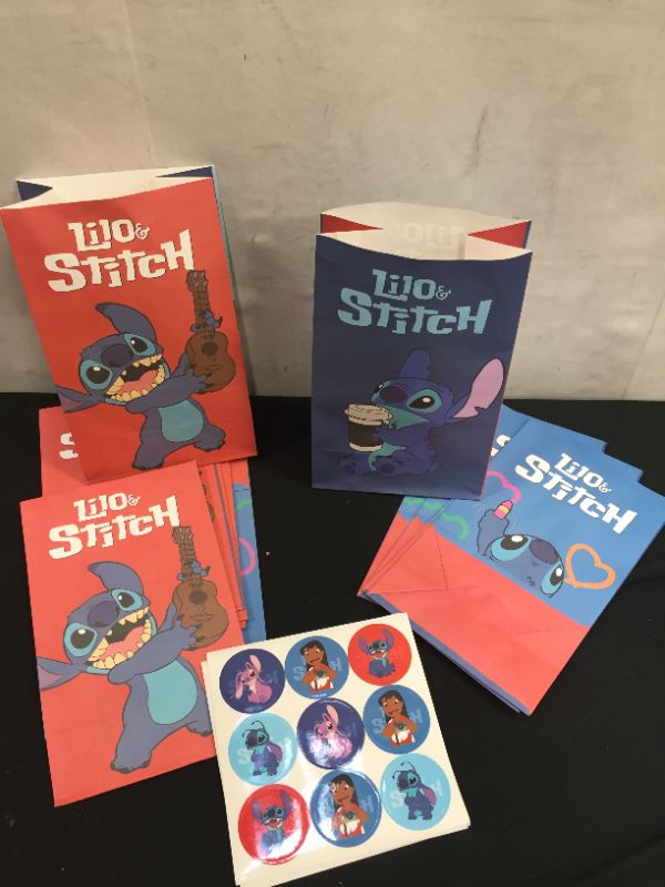 Photo 2 of 12 Pcs Lilo and Stich party pack 