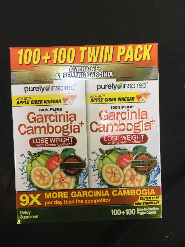 Photo 1 of 2 Purely Inspired ORGANIC Garcinia Cambogia+ LoseWeight 200 Caplets EX 04-May-2022
