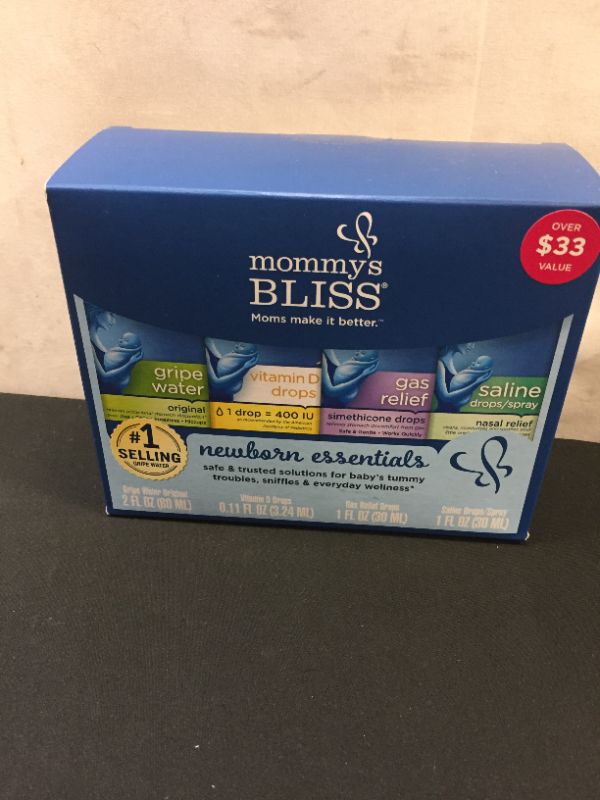 Photo 1 of Mommy's Bliss Newborn Essentials Baby Gift Set, Newborn, 4 Count
EXP---11-2022