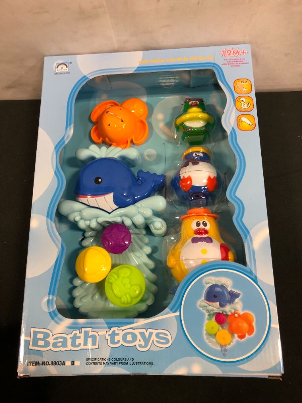 Photo 1 of bath toys 