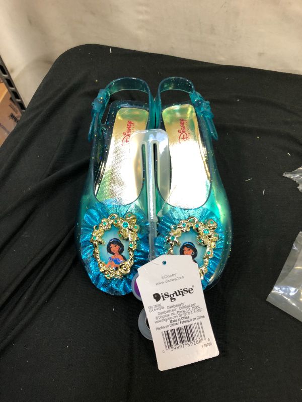 Photo 3 of Disguise DG59288 Girls Disney Jasmine Sparkle Shoes
size One Size