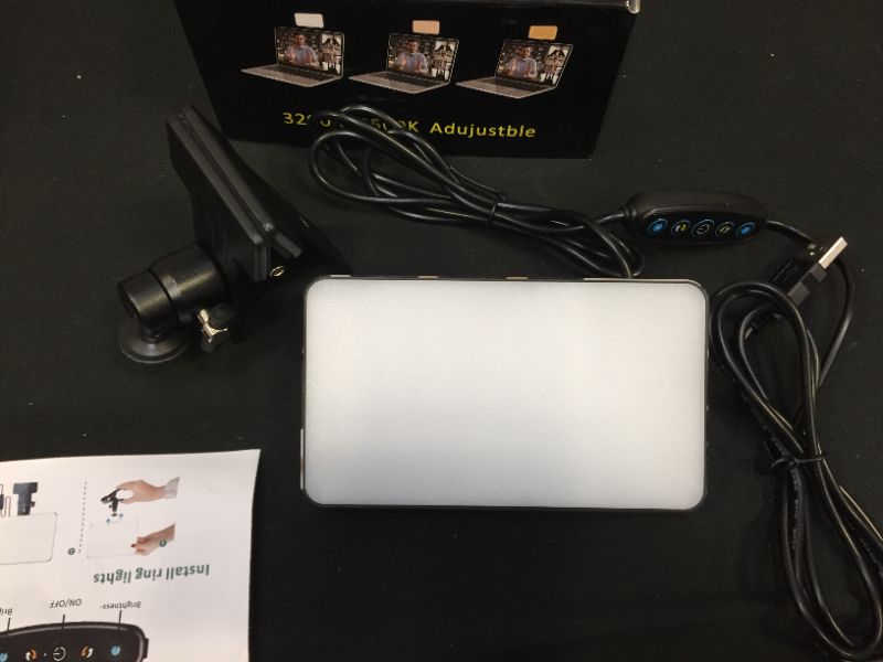 Photo 1 of Cyezcor Video Conference Lighting,Zoom Light,Light for Monitor Clip On,for Remote Working, Distance Learning, Self Broadcasting and Live Streaming, Computer Laptop Video Conferencing