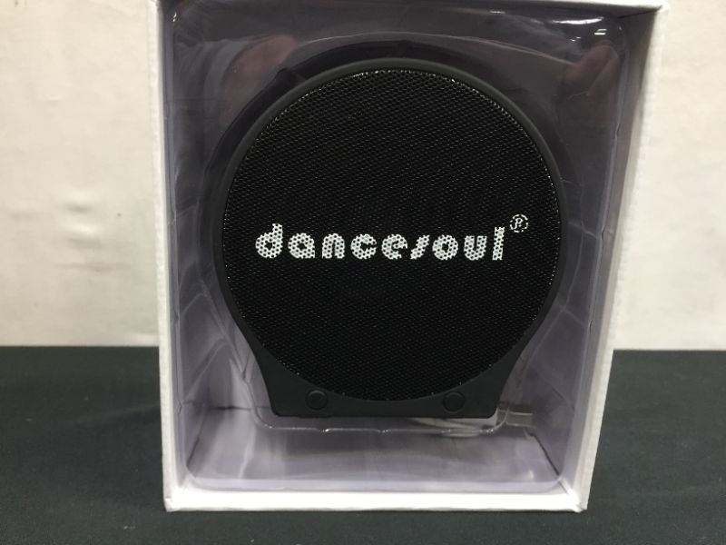 Photo 2 of DANCESOUL Wireless Speaker, Portable Speaker, FM Wireless Speaker,10Hours Playtime,Speaker for Home, Outdoors, Travel-Black