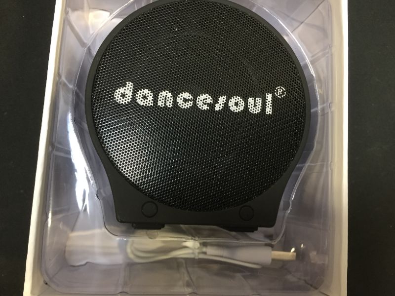 Photo 3 of DANCESOUL Wireless Speaker, Portable Speaker, FM Wireless Speaker,10Hours Playtime,Speaker for Home, Outdoors, Travel-Black