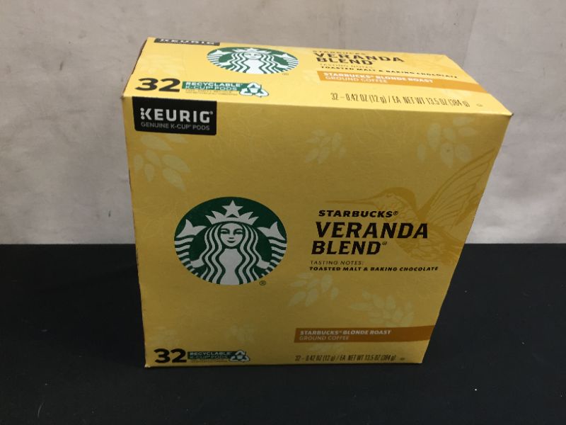 Photo 3 of Starbucks Veranda Blend Light Roast Coffee - Keurig K-Cup Pods - 32ct  exp date 04-2022