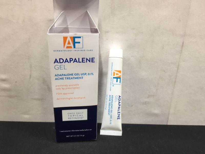 Photo 3 of AcneFree Adapalene Gel 0.1% Once-Daily Retinoid Acne Treatment, 0.5 oz  exp 02-2022