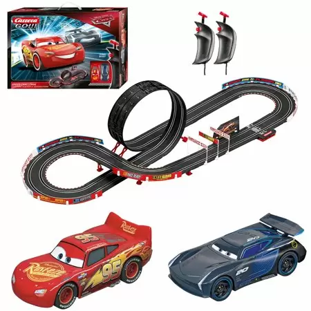 Photo 1 of Carrera GO!!! 62476 Disney Pixar Cars Speed Challenge Electric Slot Car Race Track 
