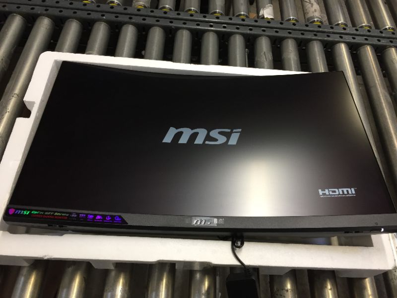 Photo 2 of MSI Optix Full HD Non-Glare 1ms 2560 x 1440 165Hz Refresh Rate 2K Resolution Free Sync 27" LED Curved Gaming Monitor, Black
