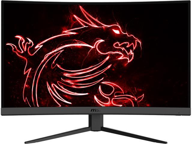 Photo 1 of MSI Optix Full HD Non-Glare 1ms 2560 x 1440 165Hz Refresh Rate 2K Resolution Free Sync 27" LED Curved Gaming Monitor, Black
