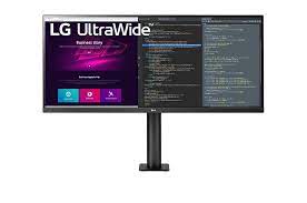 Photo 1 of 34'' UltraWide Ergo QHD IPS HDR Monitor with FreeSync---MISSING STAND---
