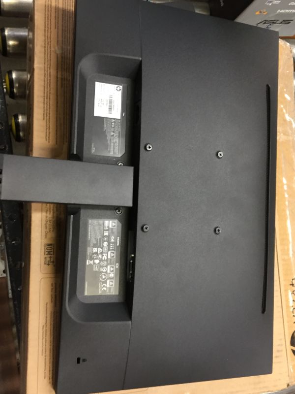 View 4 of HP V222vb FHD Monitor, 1080p VA Display, 75Hz Refresh Rate, 21.5-inch Computer Screen, TÜV Certified Low Blue Light Mode, Ergonomic Tilt, 3000:1 Contrast Ratio, HDMI & VGA Ports, VESA Mounting (2021) MISSING POWER CABLE.