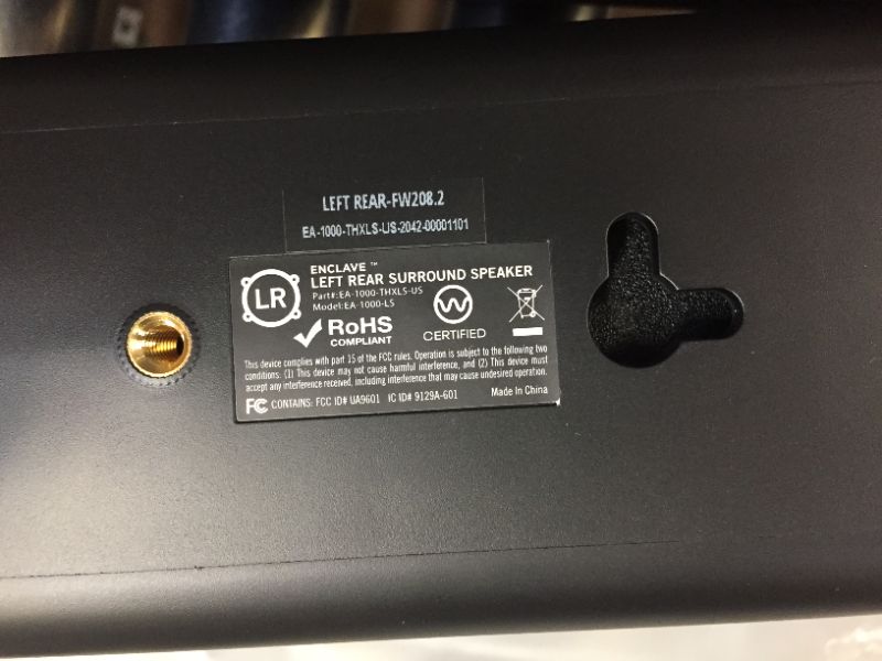 Photo 1 of Enclave EA1000THXUS CineHome Pro 5.1 Wireless Home Theater **READ CLERK COMMENTS**

