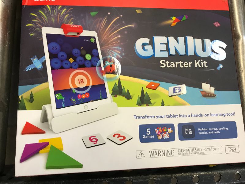 Photo 1 of Osmo Genius Starter Kit for iPad (New Version) Ages 6-10
