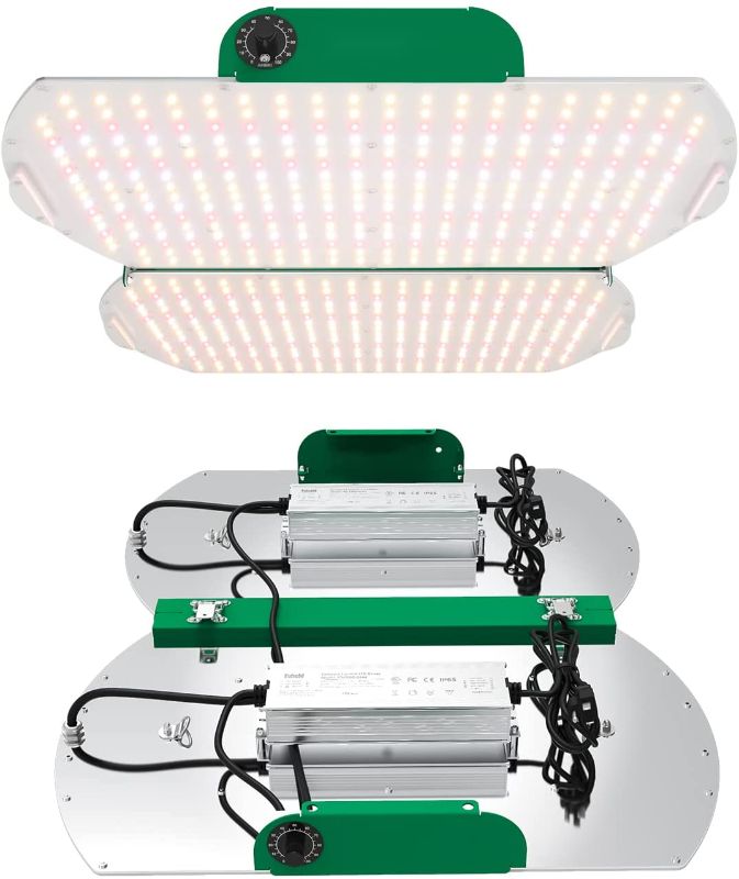 Photo 1 of AGLEX Newest K4000 LED Plant Grow Light Dimmable Sunlike Full Spectrum with 3030 LEDs & IP65 Waterproof Driver Zero Noise Grow Lamp for Hydroponic Indoor Plant Seeding Veg and Bloom