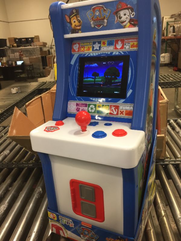 Photo 2 of Arcade 1Up Arcade1Up Jr. PAW Patrol Arcade Machine - Electronic Games;
