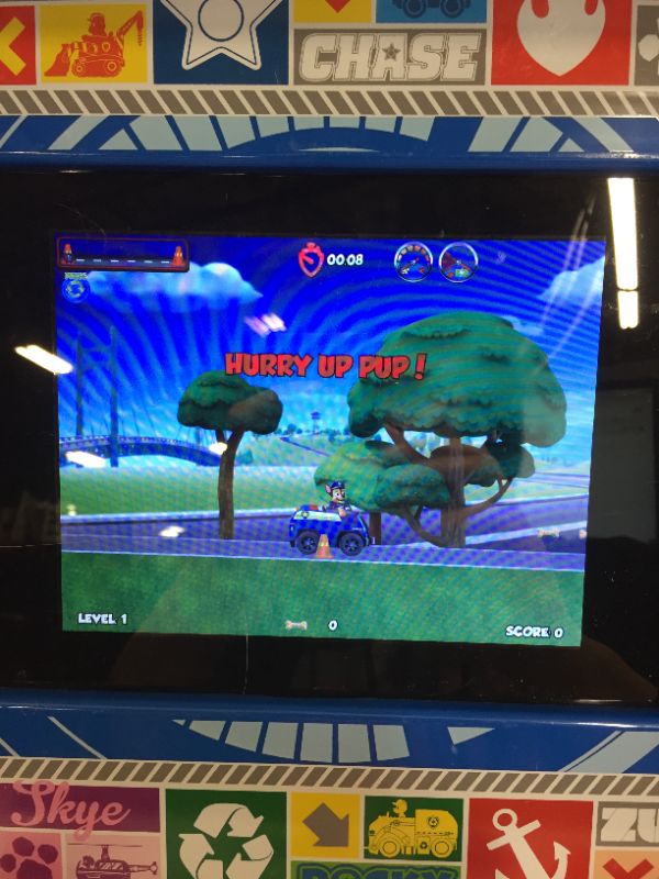 Photo 3 of Arcade 1Up Arcade1Up Jr. PAW Patrol Arcade Machine - Electronic Games;
