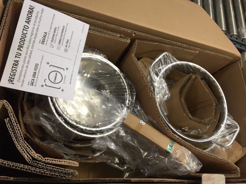 Photo 1 of Cuisinart - MultiClad Pro 12-Piece Cookware Set - Steel
