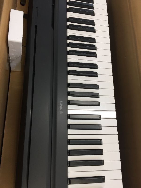 Photo 3 of Yamaha P71 88-Key Weighted Action Digital Piano with Sustain Pedal and Power Supply VERY LIGHTLY USED 