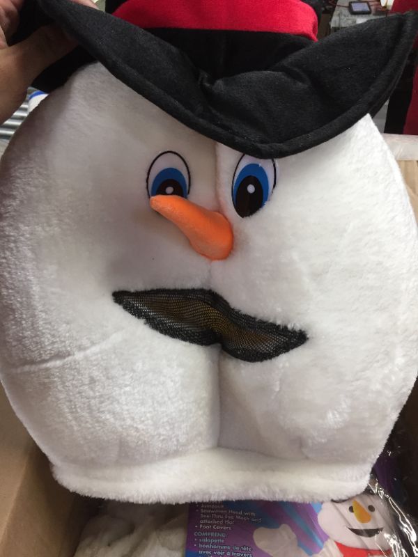 Photo 1 of Forum Novelties Men's Plush Snowman Mascot Adult Costume SIZE CHART IN PHOTOS
