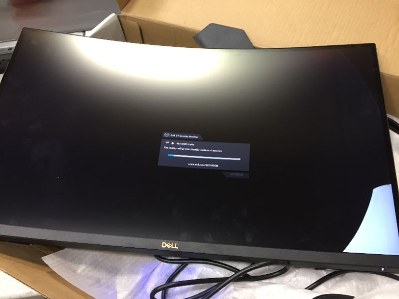 Photo 10 of  Dell Curved Gaming Monitor 27 Inch Curved Monitor with 165Hz Refresh Rate, QHD Display, Black - S2722DGM 