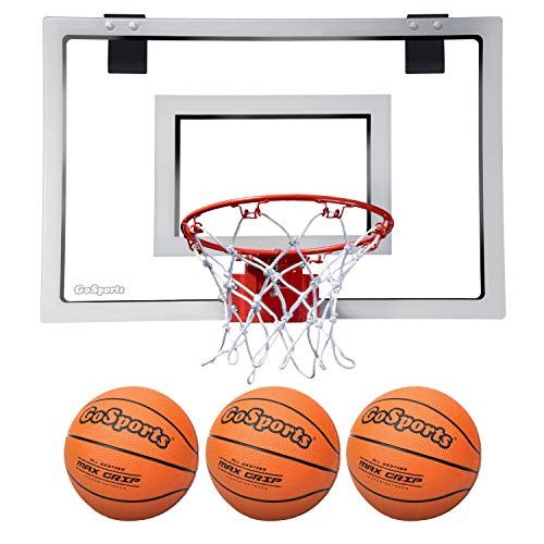 Photo 1 of  GoSports Basketball Door Hoop with 3 Premium Basketballs & Pump - PRO Size
