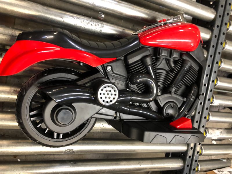 Photo 4 of kids toy red motorcycle
MAY BE MISSING PARTS