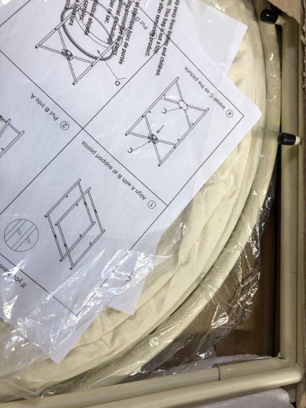 Photo 1 of Amazon Basics Round Storage End Table