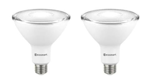 Photo 1 of 120-Watt Equivalent PAR38 Dimmable Energy Star Flood LED Light Bulb Daylight (2-Pack)
