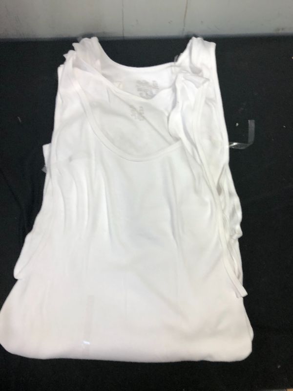 Photo 1 of Fruit of the Loom Men's A-shirt- White SIZE 2XL

