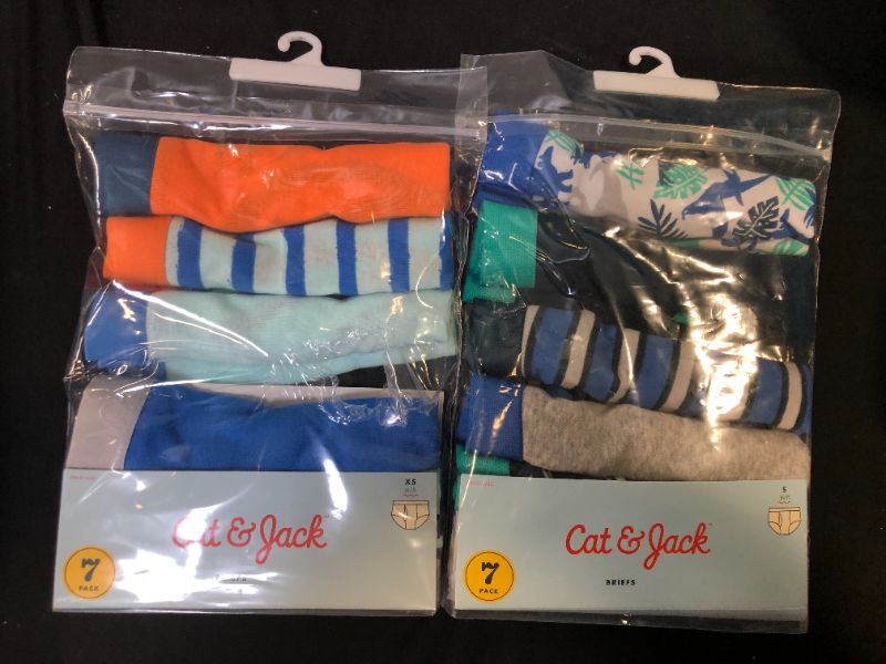 Photo 2 of Boys' 7pk Briefs - Cat & Jack™ Colors May Vary 2PK
