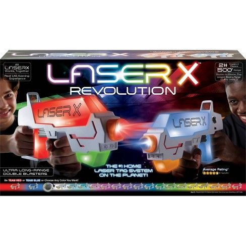 Photo 1 of Laser X Revolution Two Player Long Range Laser Tag Gaming Blaster Set
