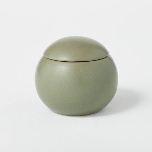 Photo 1 of 12.5oz Ceramic Sphere Jar Bergamot and Peppercorn Candle - Threshold™ designed with Studio McGee
