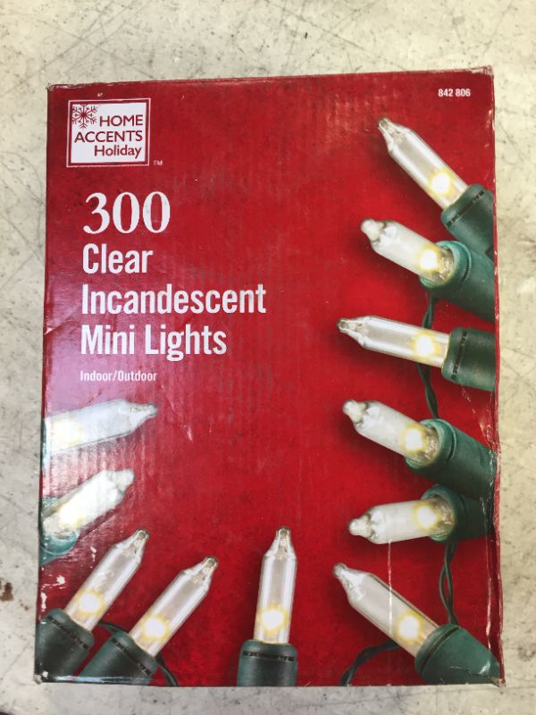 Photo 1 of 300 Mini Lights, 68 Ft 6" Lighted Length
