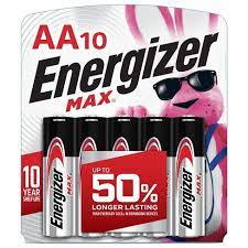 Photo 1 of Energizer 10pk MAX Alkaline AA Batteries
