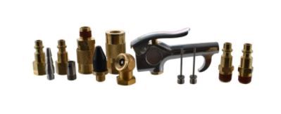 Photo 1 of 13-Piece Brass Air-Compressor Accessory Kit
OPENED PACKAGE 