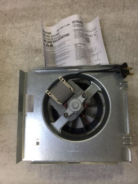 Photo 2 of Broan Nutone Replacement Motor/Wheel 50 CFM Nutone 696N A Housing (C350BN)