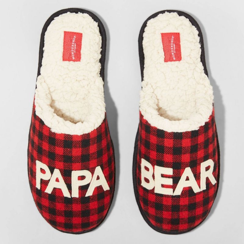 Photo 1 of Men's Family Sleep Papa Bear Slippers - Wondershop™ Size: XL
