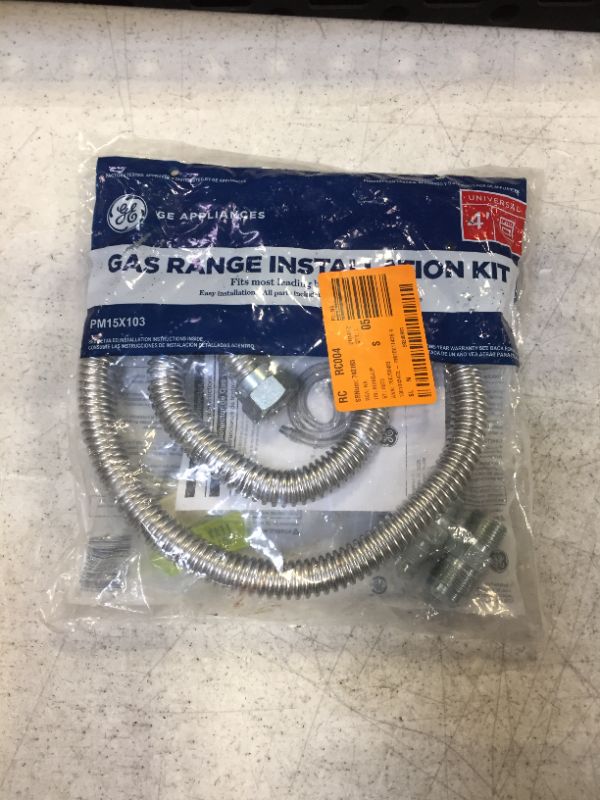 Photo 2 of GE Universal 4 ft. Gas Range Connector Kit