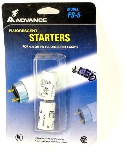 Photo 1 of Advance FS-5 Fluorescent Starters for 4, 6, or 8W Lamps
