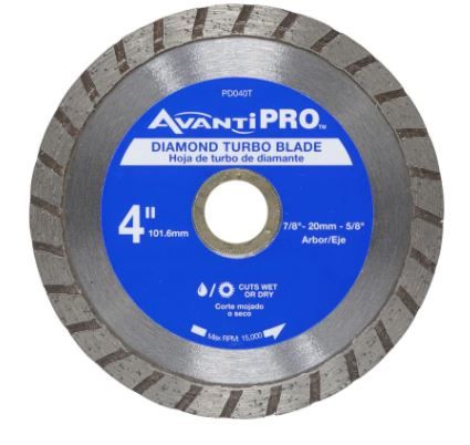Photo 1 of 4 in. Turbo Diamond Blade
OUT OF BOX ITEM 
