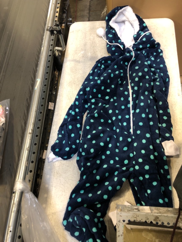 Photo 1 of Generic Blue Polka Dot Onesie. Medium