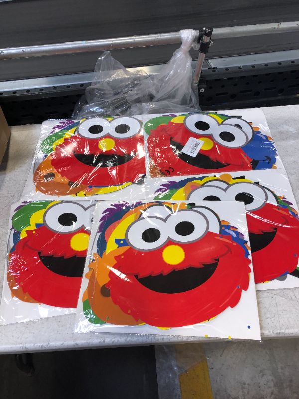 Photo 1 of Elmo Decorative Signs For Kids Room/Birthday Party 5 Pack 